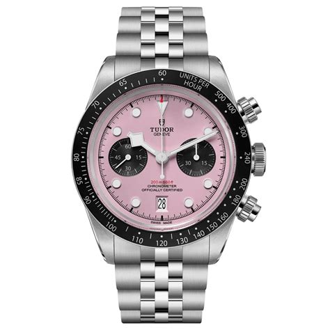 tudor chrono pink prezzo|tudor 79360n 0019 price.